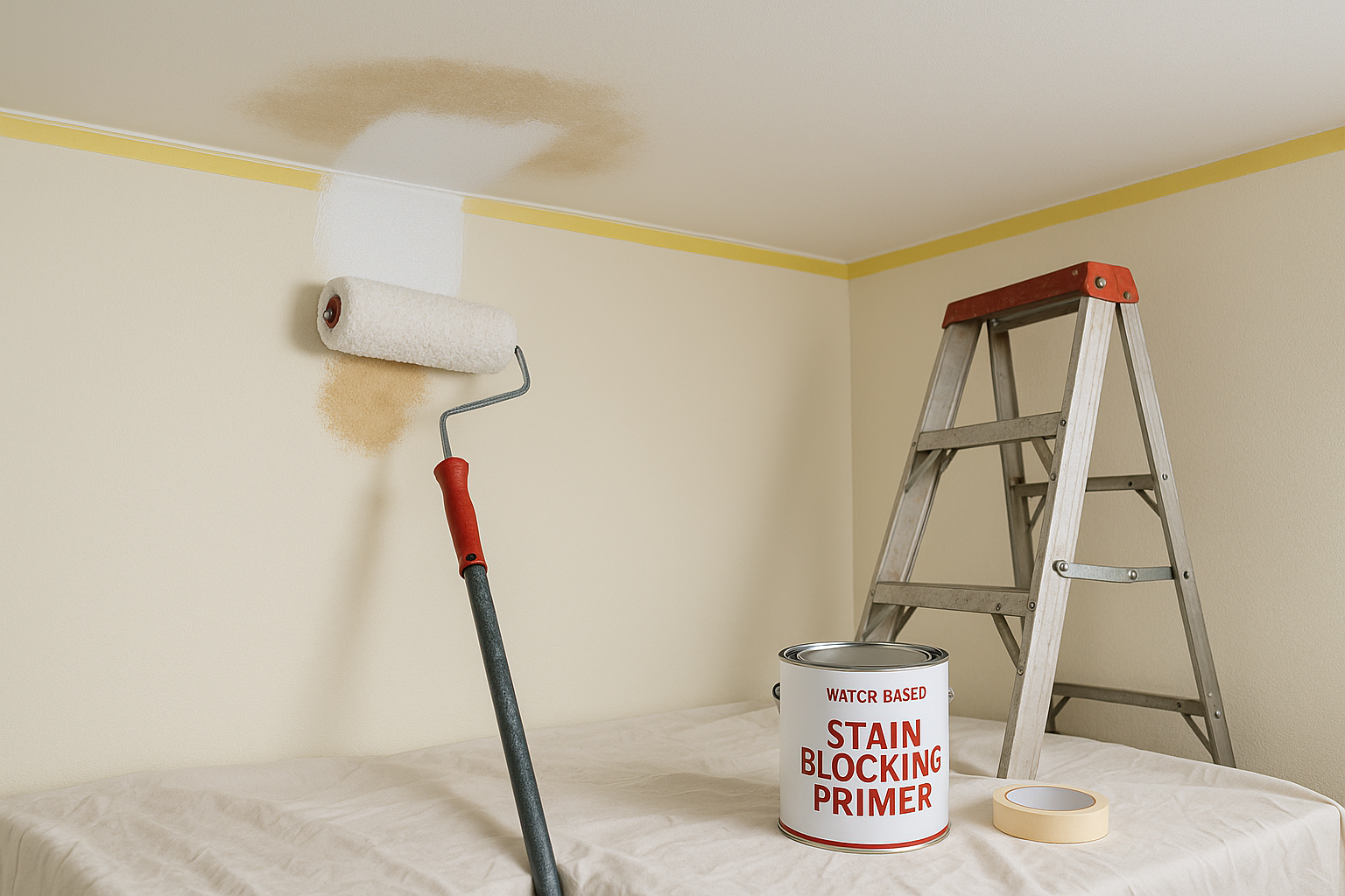 Stain-blocking primer