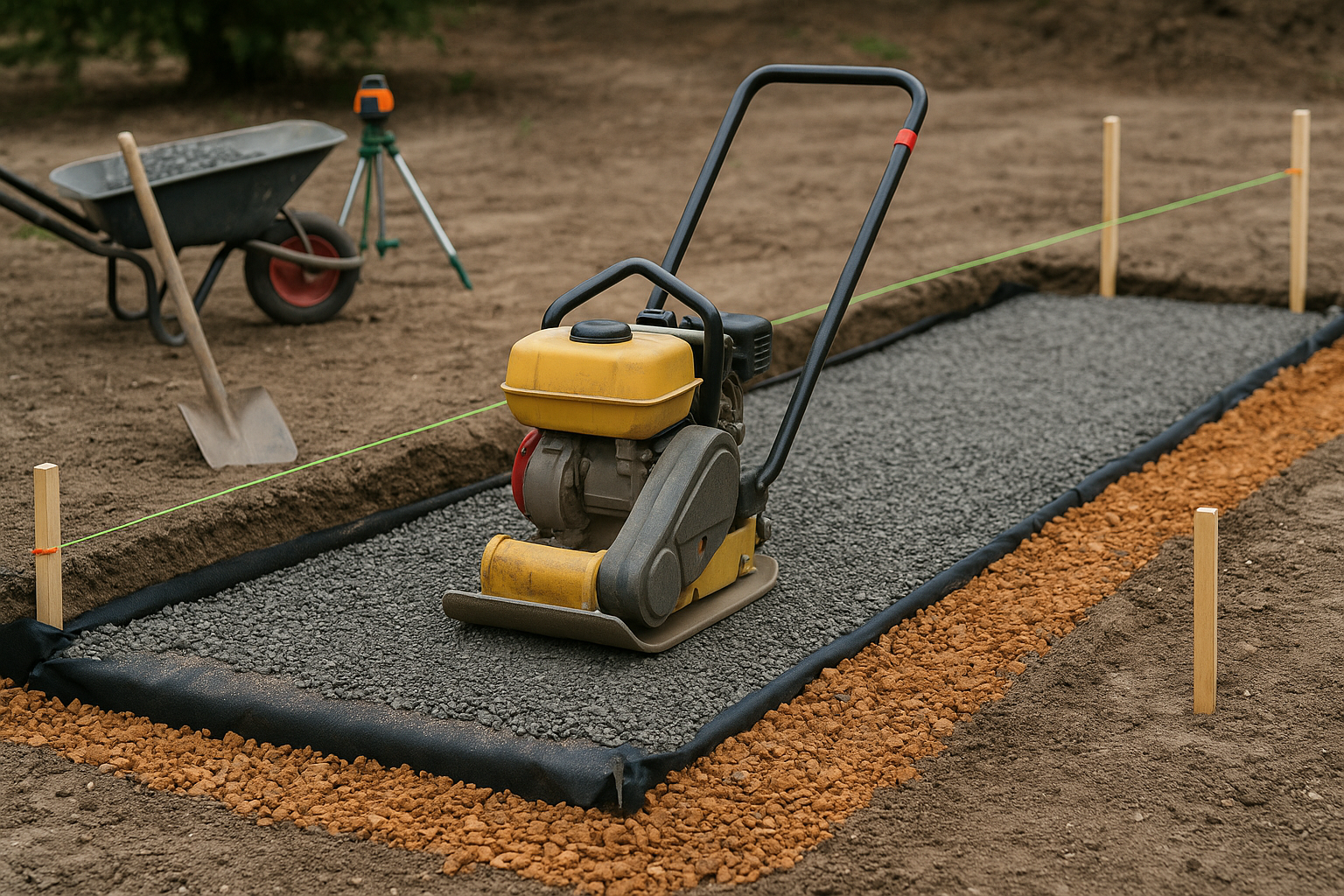 Sub-base prep